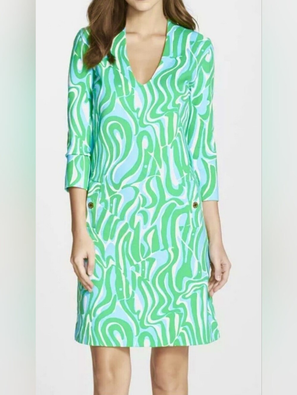 Lilly Pulitzer, Charlena Resort Pointe Shift Dress. Size S
